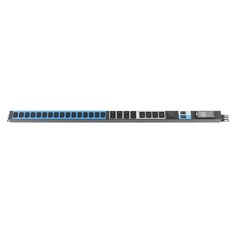 28-Outlet C13 C19 Pystysuuntainen SPD Breaker Switched Rack Pdu