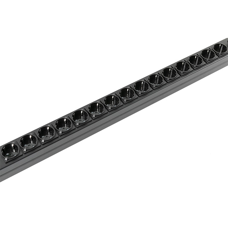 27-Outlet C13x12 Germanyx15 Pystyvirta volttimittari Katkaisija Switched Rack Pdu