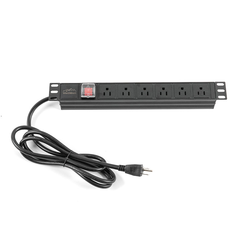 6 tapaa US Horizontal Switched Rack Pdu 1U